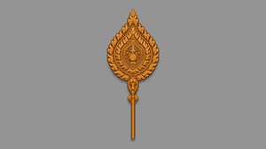 Angkor Clip Jewelry 3D model