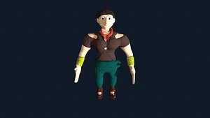 character 3D model