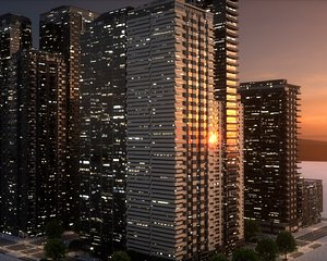 3D City Block Type B04