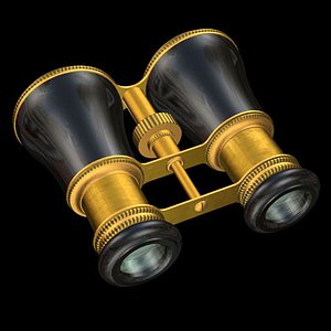 3ds max opera glasses mini