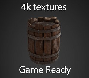 old barrel - fbx