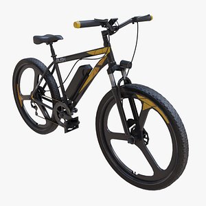 electric bicycle 3D model