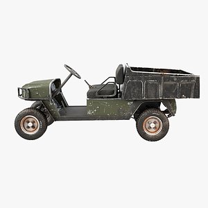 UTV Farm Cart - Used 3D model
