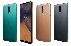 3D model Nokia 2 3 All Colors  Low Poly