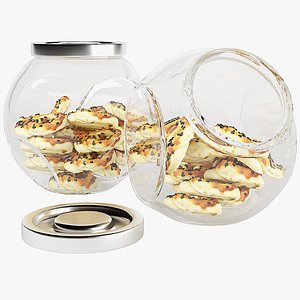 Chocolate Chip Cookies in a Glass Jar 15