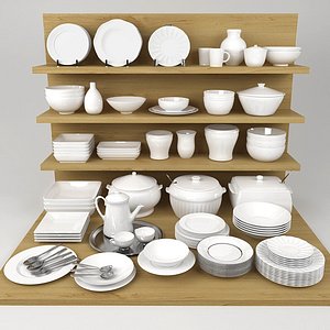 Kitchen Bowls & Plates Set
