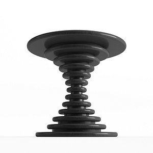 Noir Furniture Scheiben Side Table