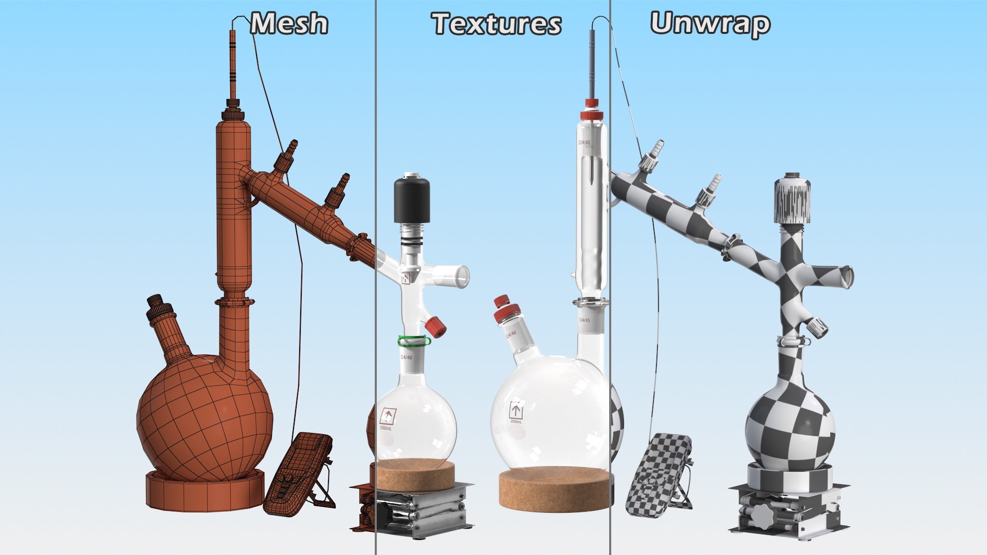 3D Distillation Kit With Thermometer Kangaroo model https://p.turbosquid.com/ts-thumb/gL/3CQ9Xj/8m/distillationkitwiththermometerkangaroomb3dmodel019/jpg/1653399498/1920x1080/fit_q87/d20d6103b5d10146f1ccf982562761a7499a3622/distillationkitwiththermometerkangaroomb3dmodel019.jpg