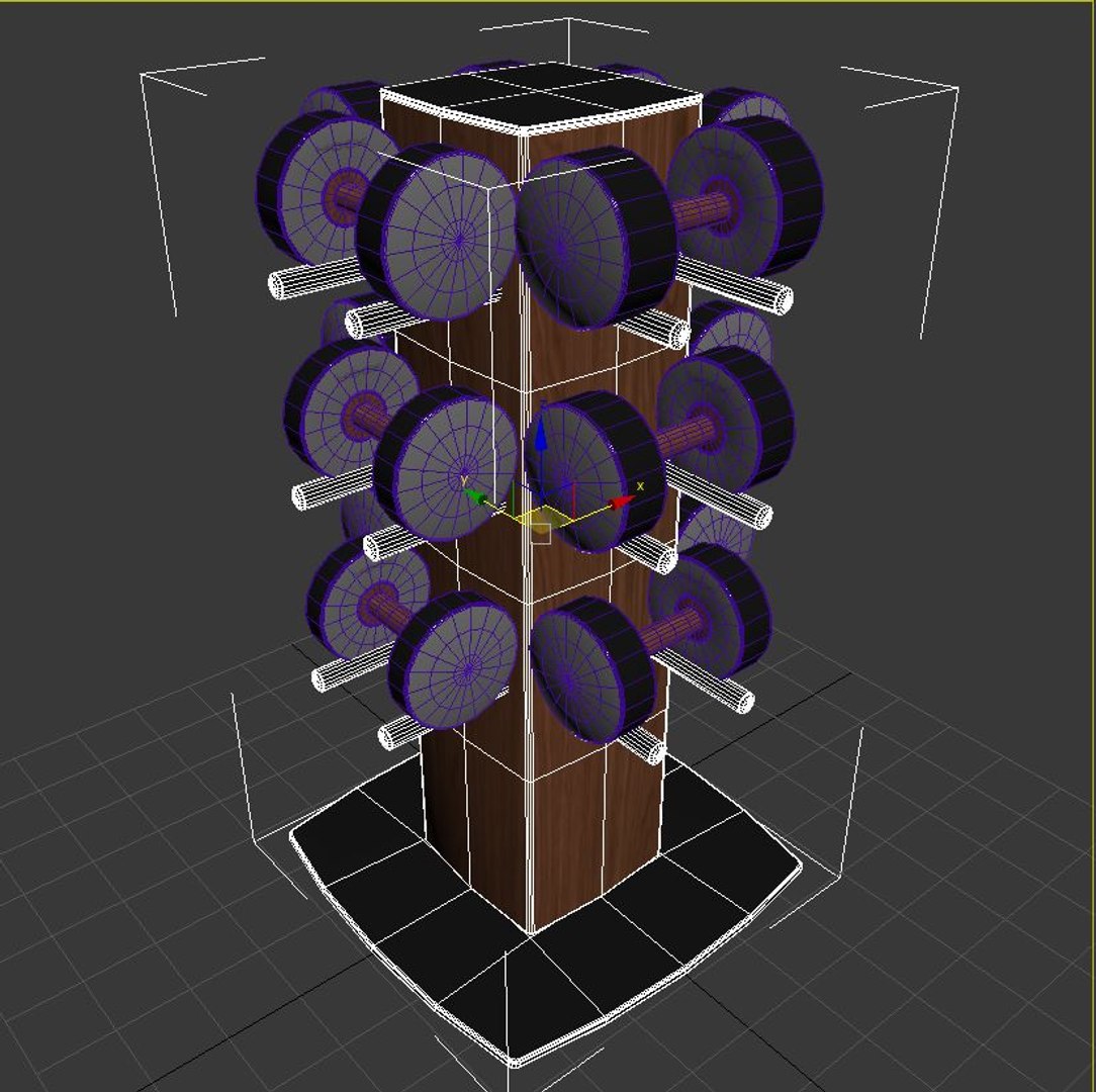 3D Model Set Rack - TurboSquid 1213236