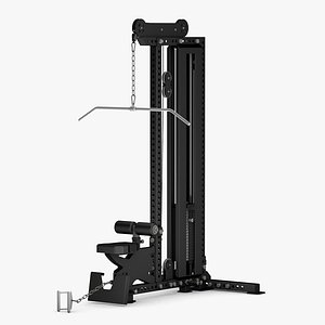 2-in-1 Lat Pulldown and Low Row Machine