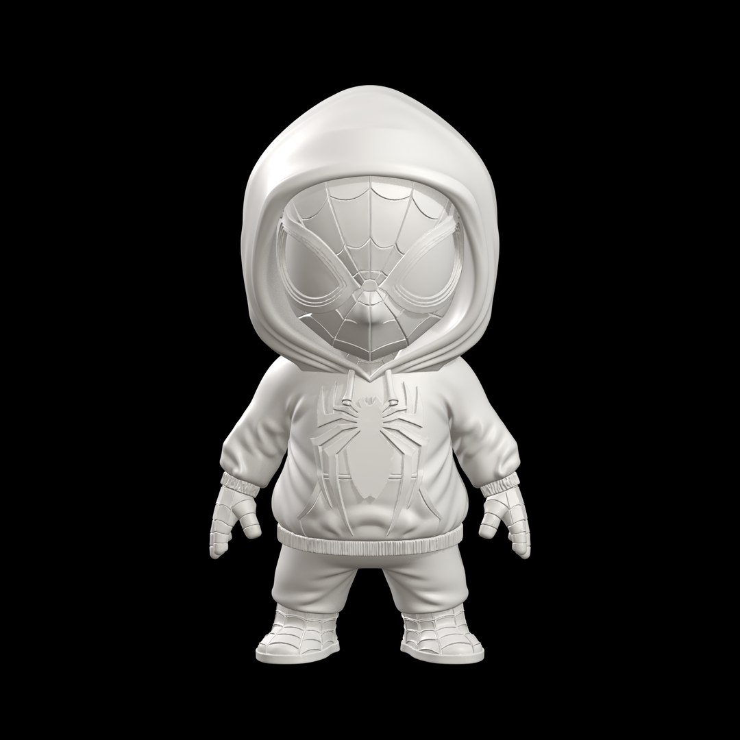 Chibi Spider Man 3D Model - TurboSquid 2549534