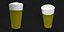 glass beer 2 3D model