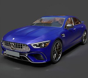 Mercedes-Maybach S-Class Ultra-Luxury Sedan - High-Poly 3D Model 3D