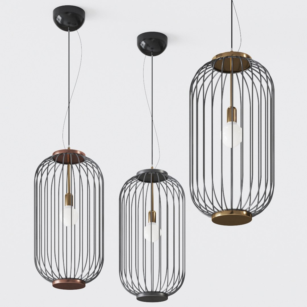 3D GIBAS CHAPLIN SUSPENSION Pendant light - TurboSquid 2119660