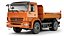 Caminhão basculante Kamaz 43255 2019