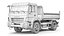 Caminhão basculante Kamaz 43255 2019