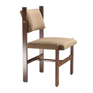 Lawson Fenning morro dining side chair fully upholstered 3D