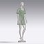 Women jumpsuit romper Clo3d Marvelous Designer digital clothing 3D model