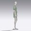 Women jumpsuit romper Clo3d Marvelous Designer digital clothing 3D model