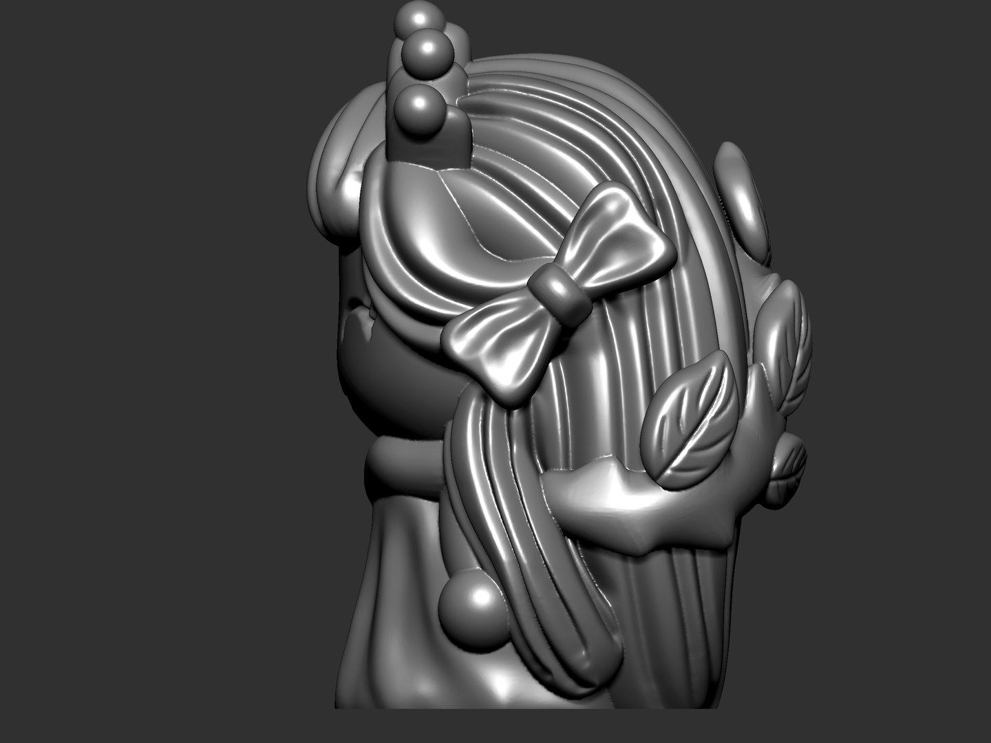 3D Cartoon Princess Model - TurboSquid 2168081