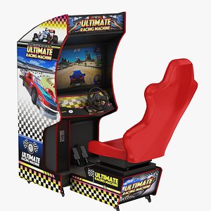 Arcade Racing Game 3D model