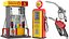 Two Detailed Shell Gas Pump
