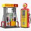 Two Detailed Shell Gas Pump