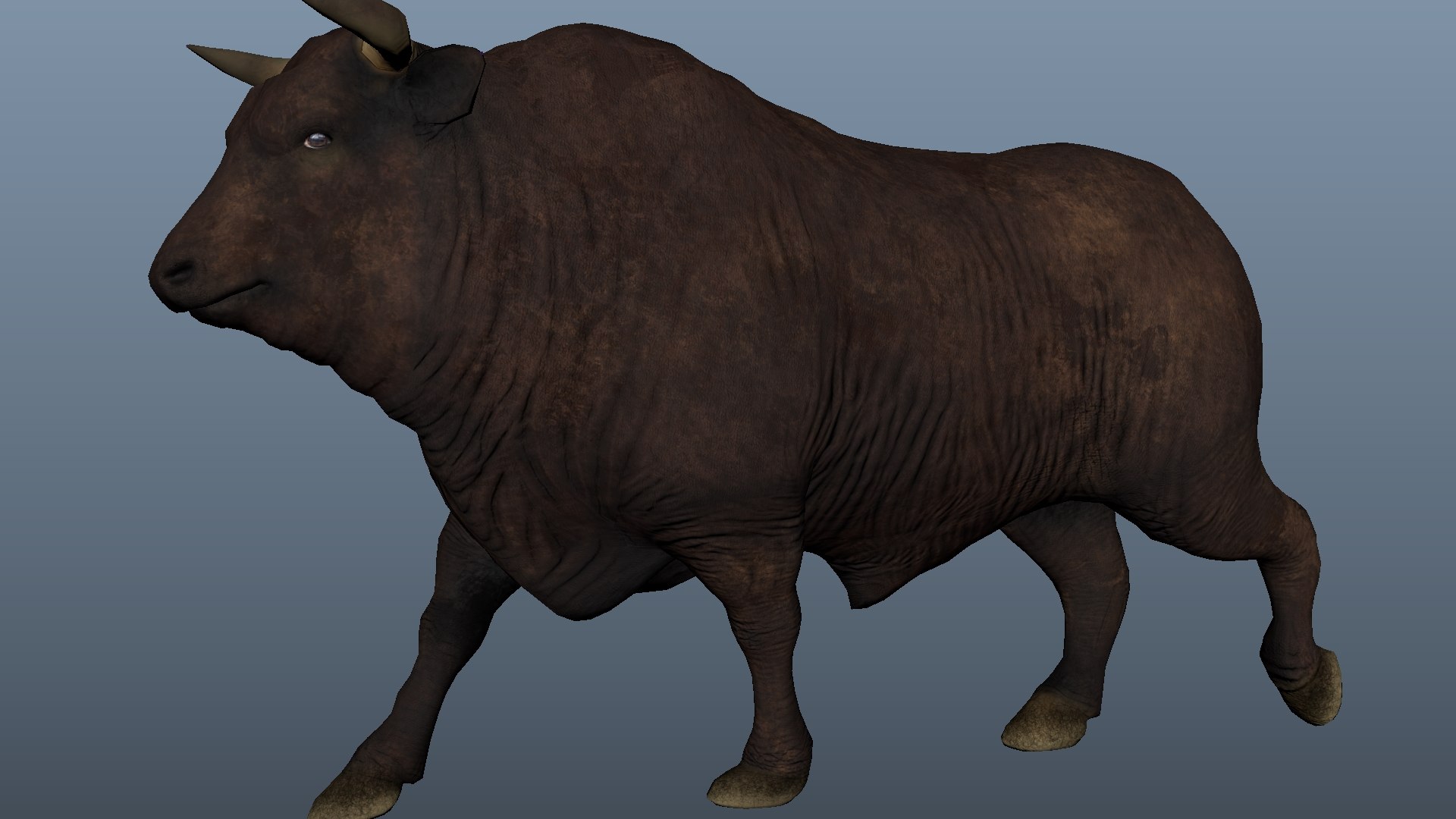 Bull rig 3D model - TurboSquid 1645761