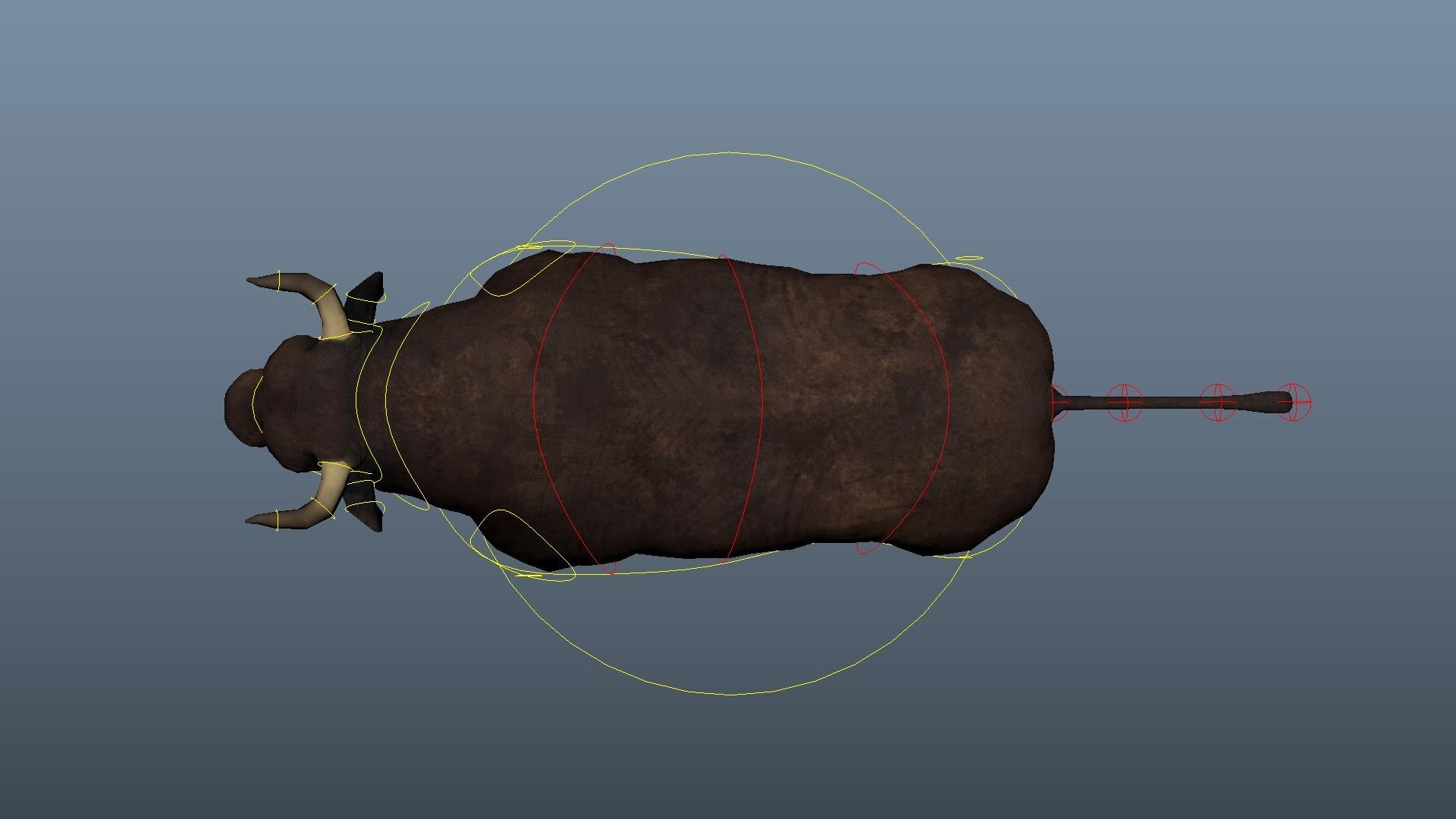 Bull rig 3D model - TurboSquid 1645761