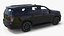 SUV Chevrolet Tahoe 2024 Schwarz Vereinfacht