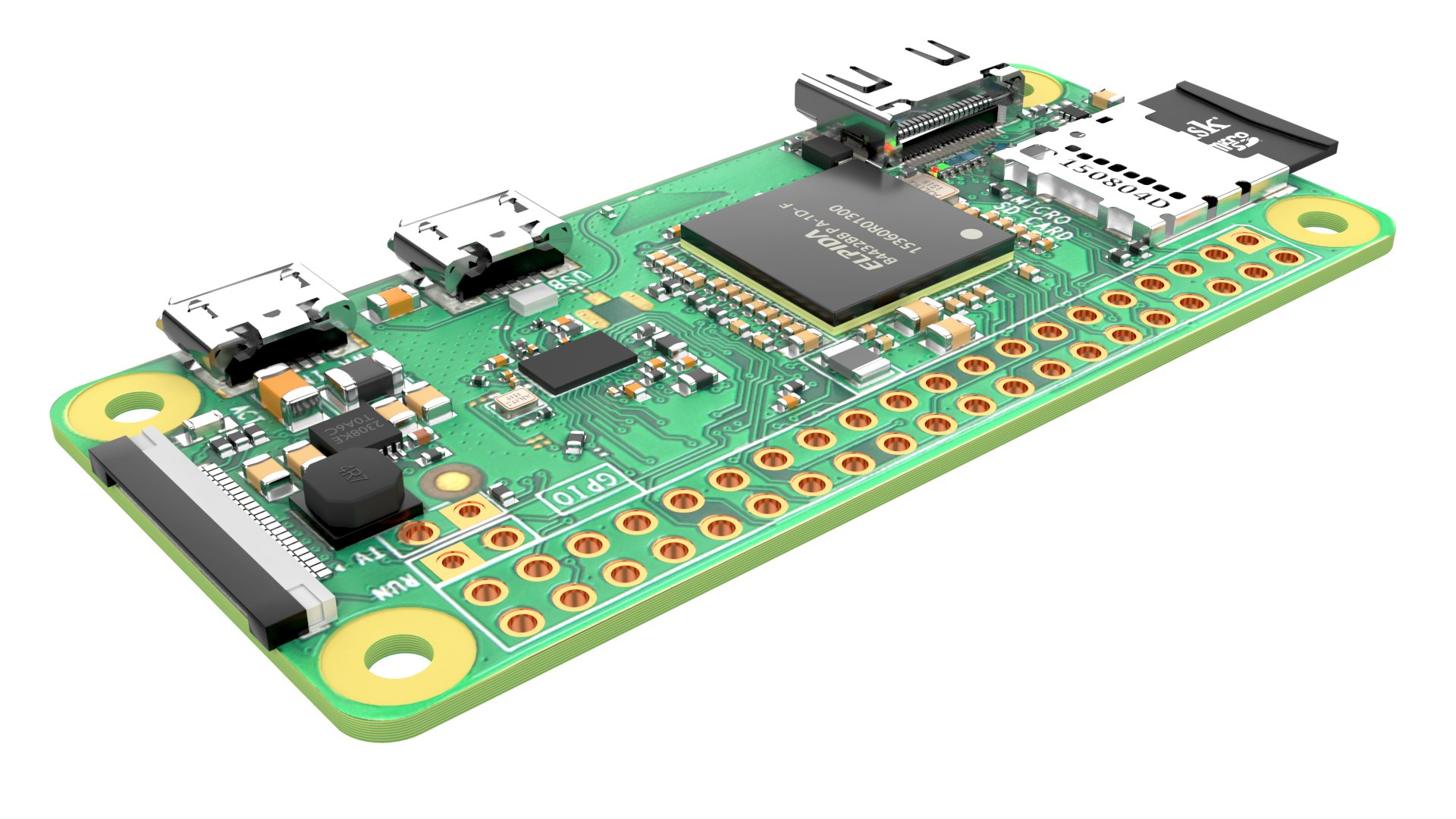 3D Model Raspberry Pi Zero W - TurboSquid 1778173