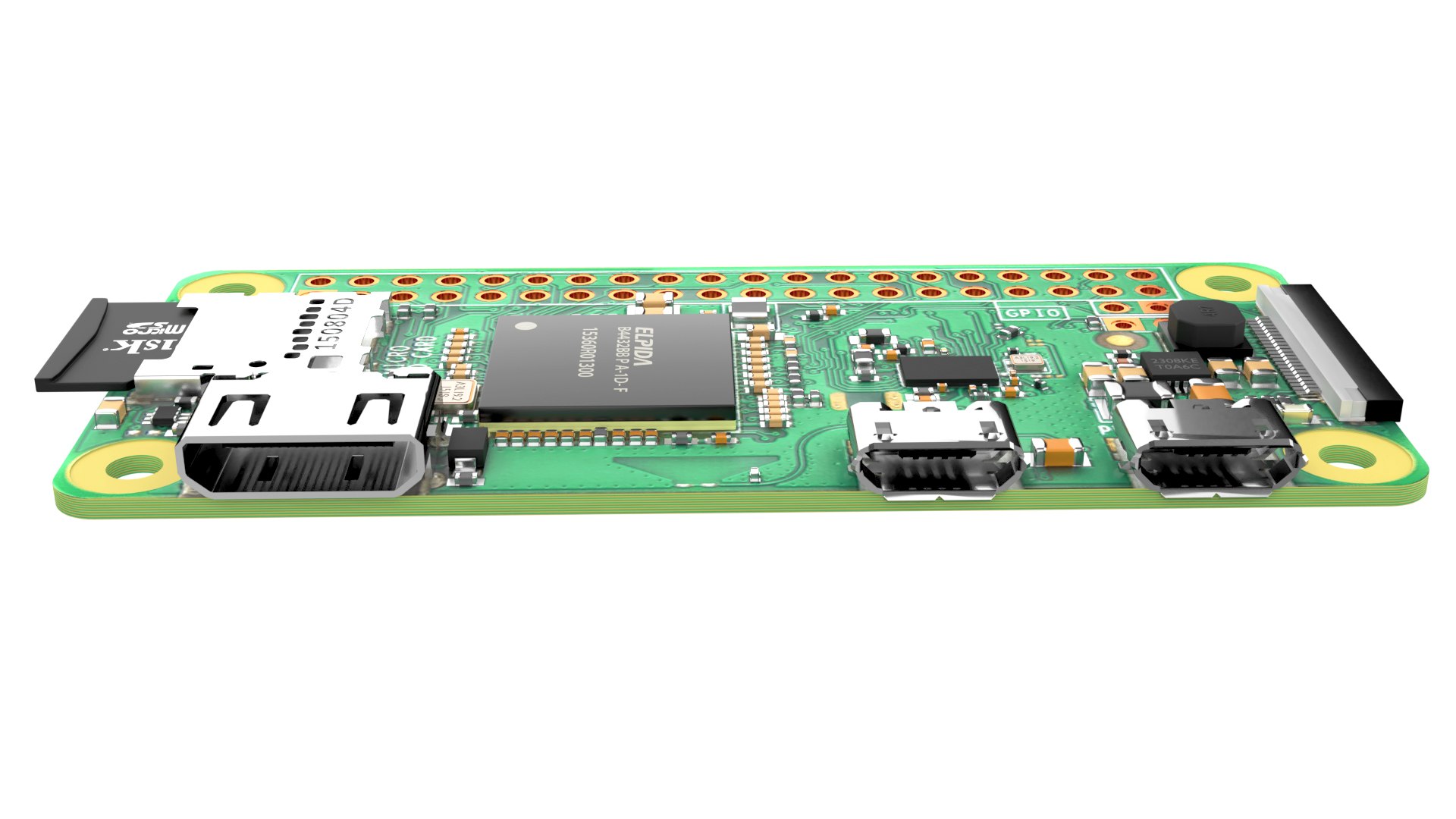 3D Model Raspberry Pi Zero W - TurboSquid 1778173