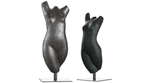 3D Mila Abstract Sculpture