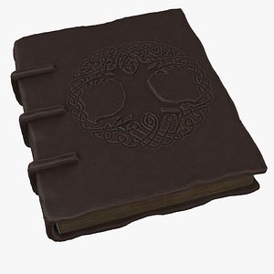 old book 3D model