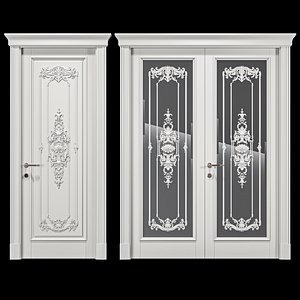 3D antonovych florence door model