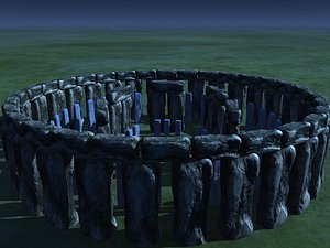 3d stonehenge