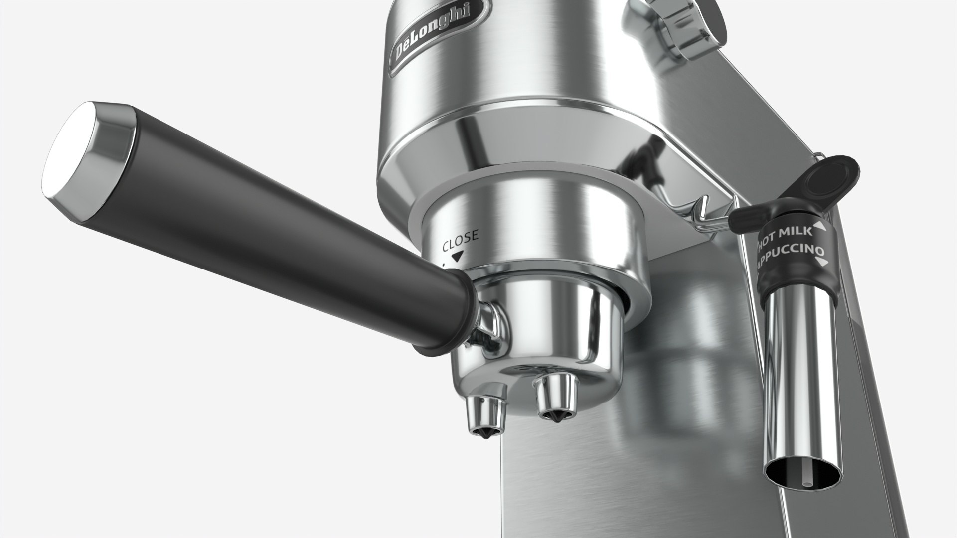 Manual Espresso Maker Delonghi EC685R Steel 3D Model - TurboSquid 1969816