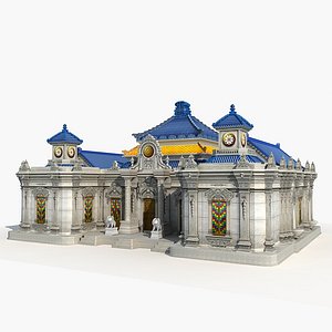 European architecture French palace(1)