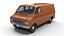 3D 70s Dodge collection model