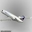 bombardier crj-200 3d model