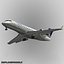 bombardier crj-200 3d model