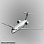 bombardier crj-200 3d model