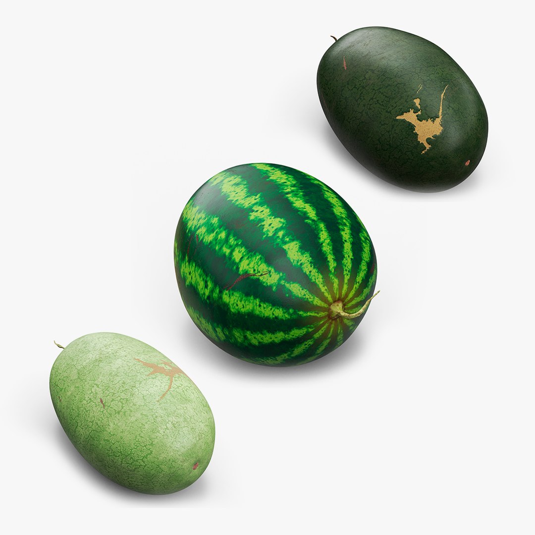 3D Watermelons Collection - TurboSquid 2108483