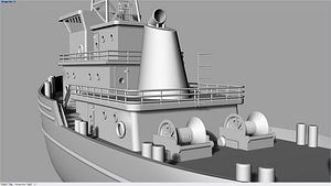 3D Tugboat