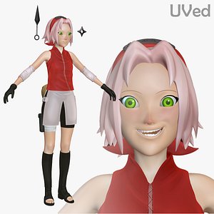 Sakura Haruno Shippuden UVed