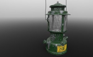 Kerosene lamp lantern old WW2 game prop