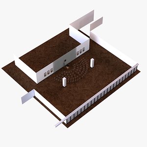 3D model conference room