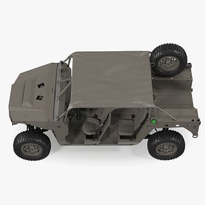 3D Ultra Light Combat Vehicle Rigged for Modo model