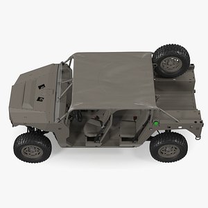 Ultra Light Combat Vehicle Rigged for Modo
