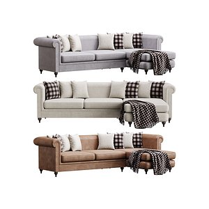 Corner sofa F71 by Delavega 3D model
